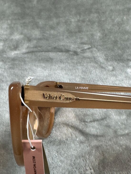 Velvet Canyon La Femme Peach Sunglasses With UV400 Protection & Acetate Frame main image 5